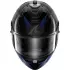 Casque Shark Spartan GT Pro Carbon Axium Carbone Anthracite Bleu