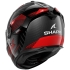 Casque Shark Spartan GT Pro Carbon Axium Carbone Anthracite Rouge