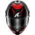 Casque Shark Spartan GT Pro Carbon Axium Carbone Anthracite Rouge