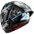 Casque Shark Aeron-GP FIM Racing  2 Replica Raul Fernandez Winter Test Anthracite Bleu Argent