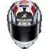 Casque Shark Aeron-GP FIM Racing  2 Replica Zarco Suzuka 2026 Carbone Blanc Noir