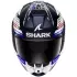 Casque Shark Skwal Cup Replica Zarco GP de France 2026 Bleu Chrome Rouge