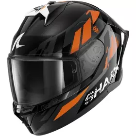 Casque Shark Skwal Cup Raceblock Noir Anthracite Orange