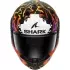 Casque Shark Skwal Cup Replica Bertelle Noir Rouge Jaune
