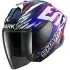 Casque Shark Skwal Jet Cup Replica Zarco Signature 2026 Bleu Violet Chrome
