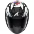 Casque Shark Skwal Jet Cup Replica Zarco Suzuka Noir Blanc Noir