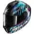 Casque Shark Spartan RS Carbon Vibetrack Carbone Vert Chrome