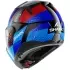Casque Shark OXO Ready Noir Bleu Rouge