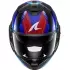 Casque Shark OXO Ready Noir Bleu Rouge