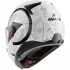 Casque Shark OXO Gang Blanc Anthracite Argent
