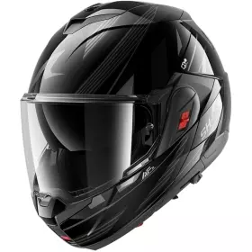 Casque Shark OXO Dashed Noir Anthracite Argent