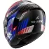 Casque Shark Spartan RS Carbon Vibetrack Carbone Rouge Chrome
