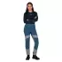 Pantalon Femme Knox Urbane Pro Move Court Bleu Pétrole