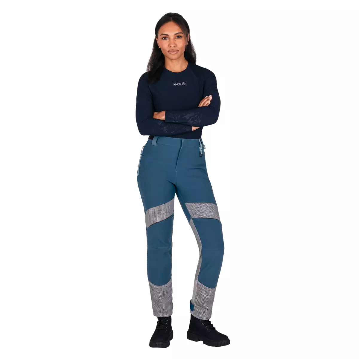 Pantalon Femme Knox Urbane Pro Move Court Bleu Pétrole