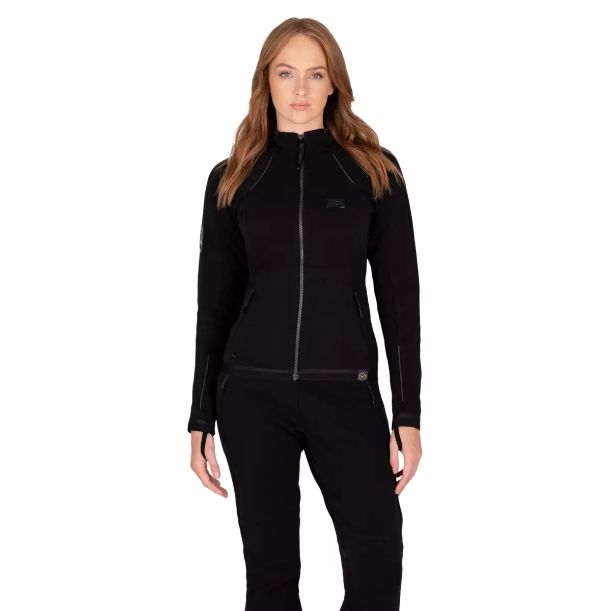 Sweat À Capuche Femme Knox Shield Noir