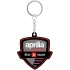 Porte Cle Ixon PC3 APRILIA 26 Noir Blanc Violet