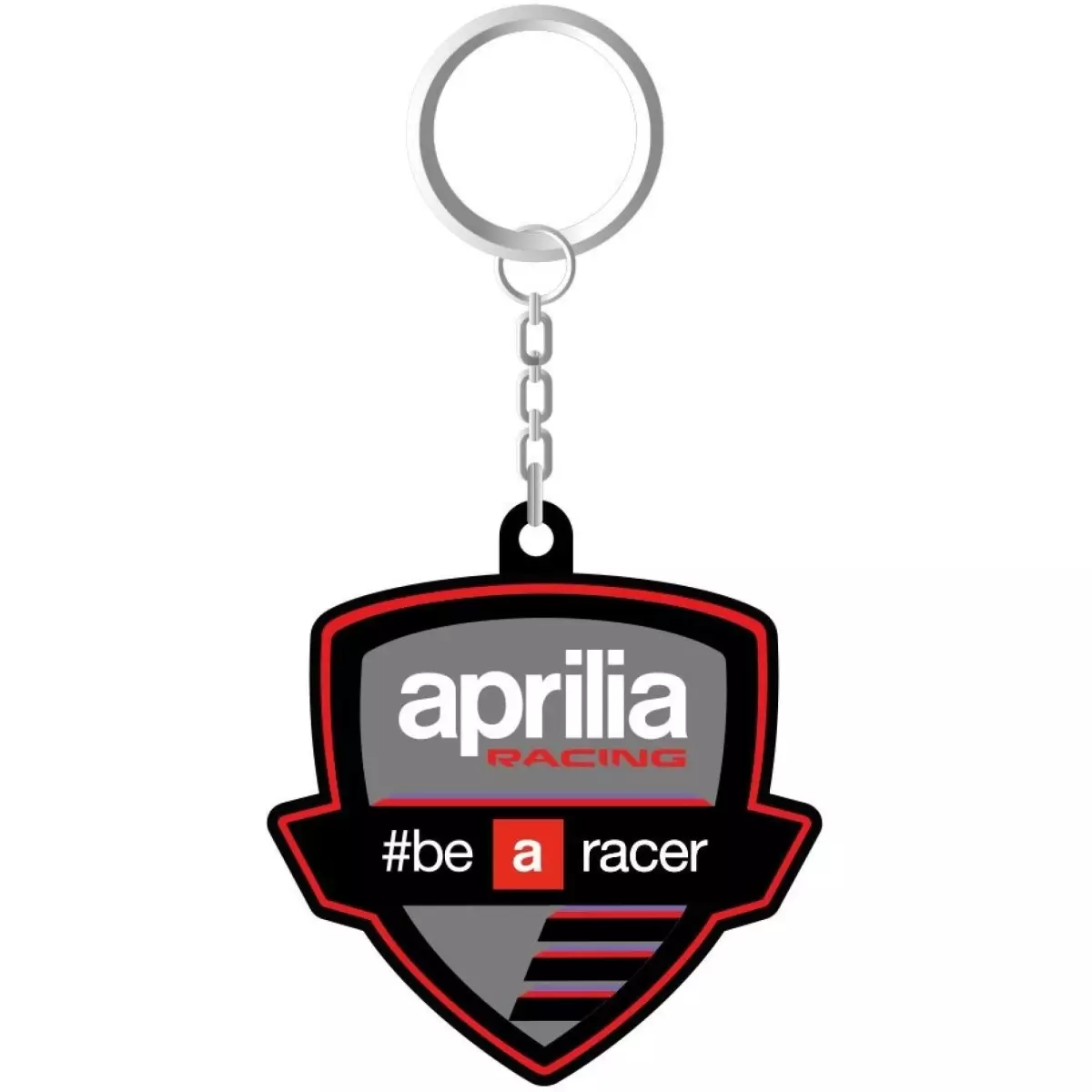 Porte Cle Ixon PC3 APRILIA 26 Noir Blanc Violet
