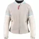 Blouson Femme Helstons X Von Dutch California Air Argent Bleu Ciel Blanc