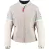 Blouson Femme Helstons X Von Dutch California Air Argent Bleu Ciel Blanc