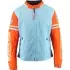 Blouson Femme Helstons X Von Dutch California Air Bleu Ciel Orange Beige