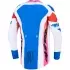 Maillot Alpinestars Supertech Dyna MX27 Blanc Bleu Rose