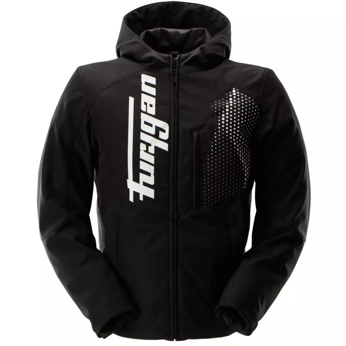 Veste Furygan Skyfall Noir Blanc