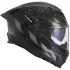 Casque LS2 FF807 Dragon Forged Carbon Orix Gris Or