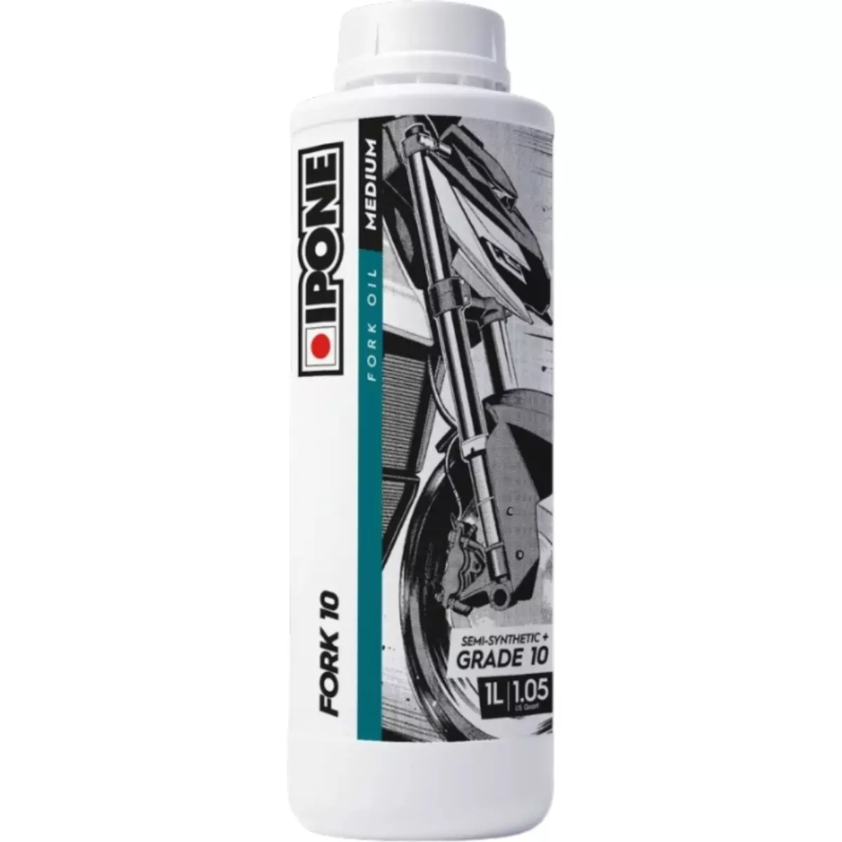 Huile De Fourche Ipone Fork Grade 10 Medium - 1L