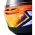 Casque Arai RX-7V Evo Okamoto Compass Replica Bleu Blanc Orange