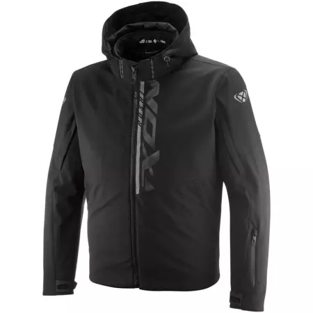 Blouson Ixon Roshi Grande Taille Noir – Blouson Moto IXON