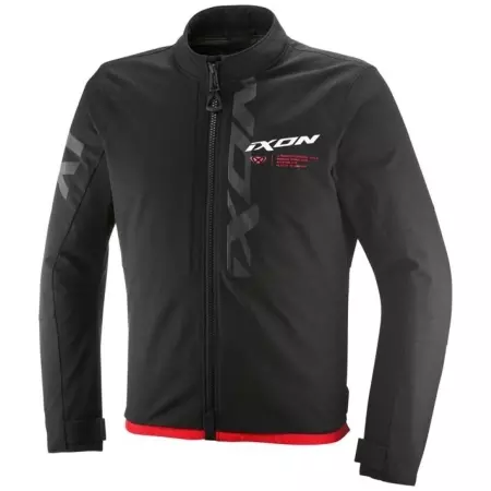 Blouson Ixon Combat Noir Rouge Blanc – Blouson Moto IXON
