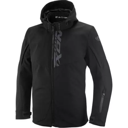 Blouson Femme Ixon Roshi Lady Grande Taille Noir - Blousons et Vestes Moto Femme IXON