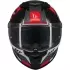 Casque MT Helmets Stinger 2 Tron B15 Noir Rouge Brillant
