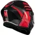 Casque MT Helmets Stinger 2 Tron B15 Noir Rouge Brillant