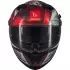 Casque MT Helmets Braker SV Fury C5 Noir Gris Rouge Brillant