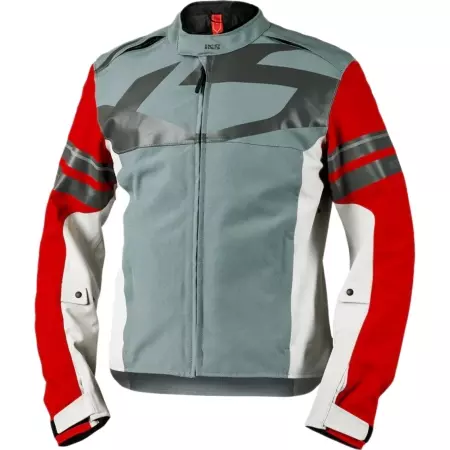 Blouson IXS Rapid STX 2.2 Laminated Bleu Gris Rouge - Blouson Moto IXS