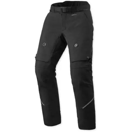 Pantalon Rev'It Fractal H2O Noir Court - Pantalon moto REV'IT