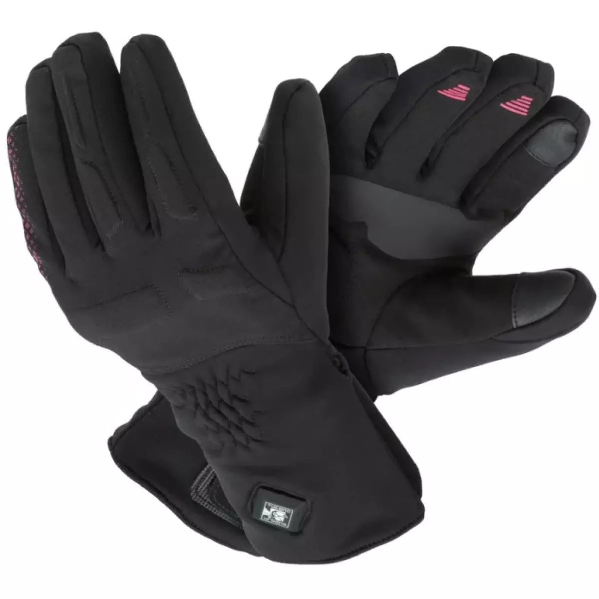 Gants Chauffants Femme Tucano Urbano Starwarm Hydroscud® Lady Noir Rose