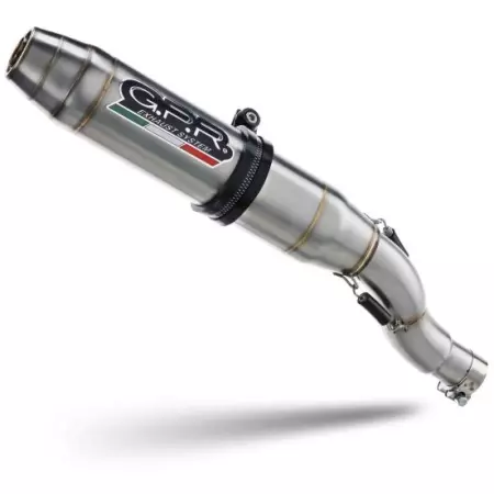 Silencieux GPR ROY.8.DE Acier Inoxydable Brossé - Echappement moto GPR