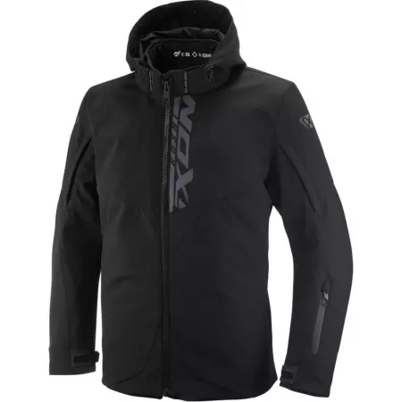 Blouson Femme Ixon Roshi Lady Grande Taille Noir - Blousons et Vestes Moto Femme IXON
