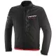 Blouson Ixon Combat Noir Rouge Blanc