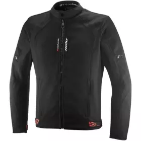 Blouson Ixon Shadow Noir Blanc Rouge Vif