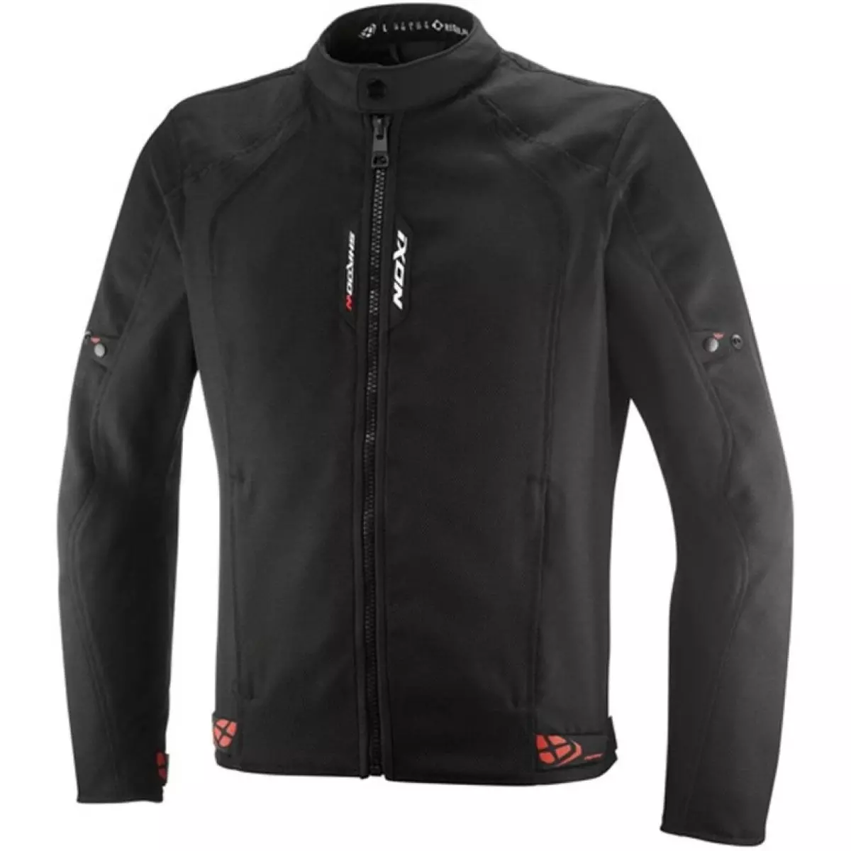 Blouson Ixon Shadow Noir Blanc Rouge Vif