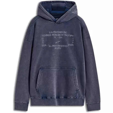 Sweat Alpinestars Infinite Washed Oversized Gris - Sweat-Shirt ALPINESTARS