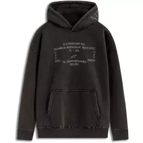 Sweat Alpinestars Infinite Washed Oversized Noir