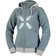 Sweat Femme IXS Rapid 1.0 Bleu Gris Clair Gris