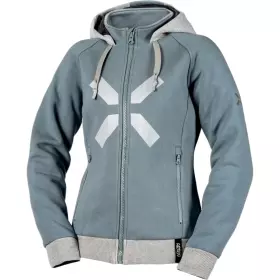 Sweat Femme IXS Rapid 1.0 Bleu Gris Clair Gris