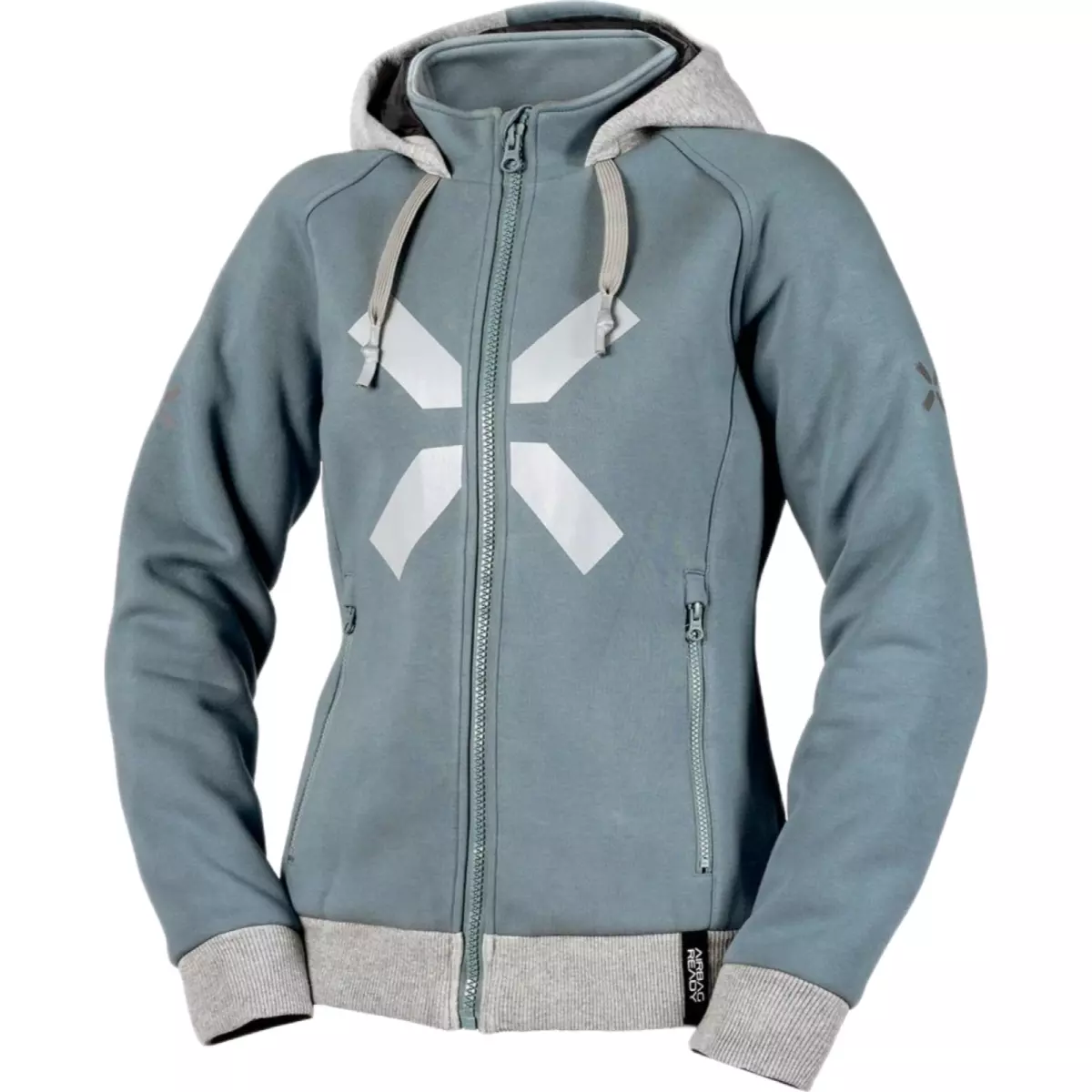 Sweat Femme IXS Rapid 1.0 Bleu Gris Clair Gris