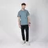 T-Shirt Femme IXS Brand 1.1 Bleu Gris