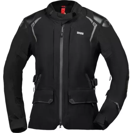 IXS Veste Femme IXS Tourster STX 2.0 Laminated Grande Taille Noir — noir